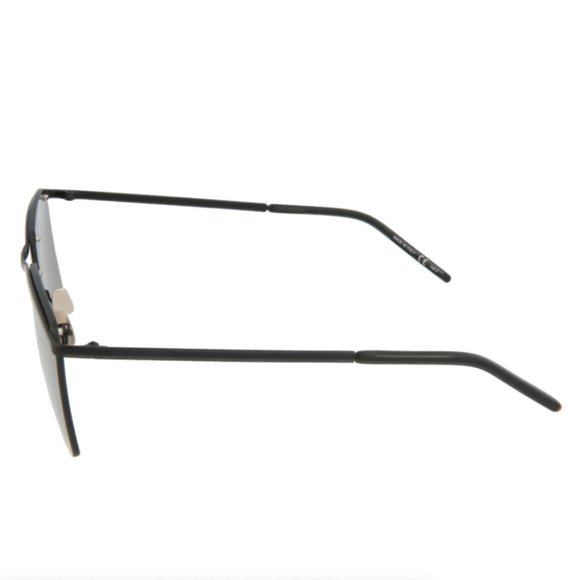 Saint Laurent Men's Black Metal Sunglasses!